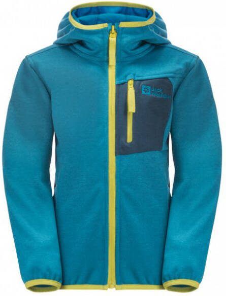 Jack Wolfskin Kid's Active Jacket Fleecevest turkoois