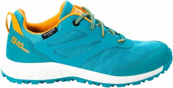 Jack Wolfskin Kid's Woodland Texapore Low Multisportschoenen turkoois