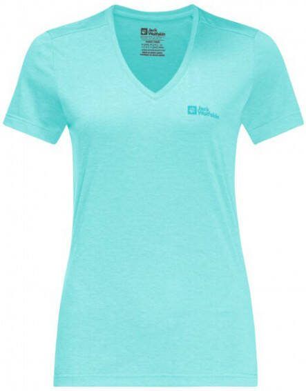 Jack Wolfskin Women's Crosstrail T shirt, turkoois