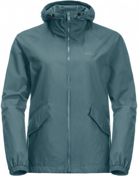 Jack Wolfskin Women's Lakeside Trip Jacket Vrijetijdsjack, turkoois/grijs