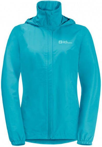 Jack Wolfskin Women's Stormy Point 2L Jacket Regenjas, turkoois