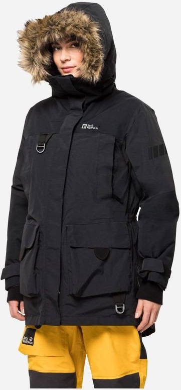 Jack Wolfskin 1995 Series Dames Parka Zwart