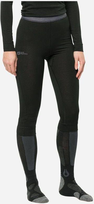 Jack Wolfskin Alpspitze Wol Dames Broek Zwart