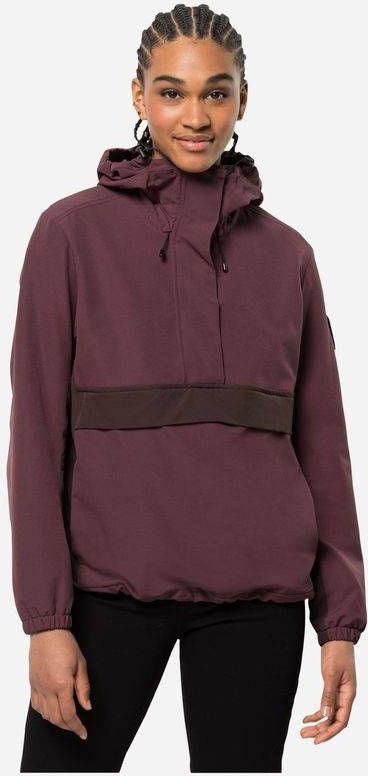Jack Wolfskin Bernauer Dames Anorak Paars