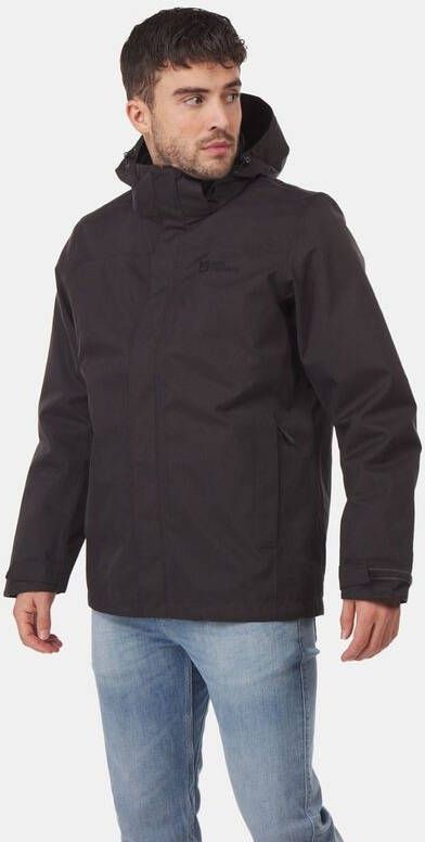 Jack Wolfskin Glencoe Sky 3 in 1 Jas Grijs