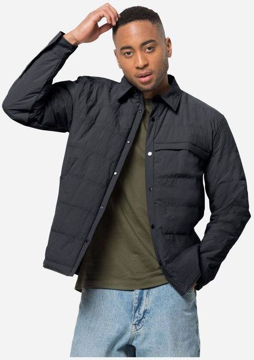Jack Wolfskin Pergamon Padded Shirt Grijs