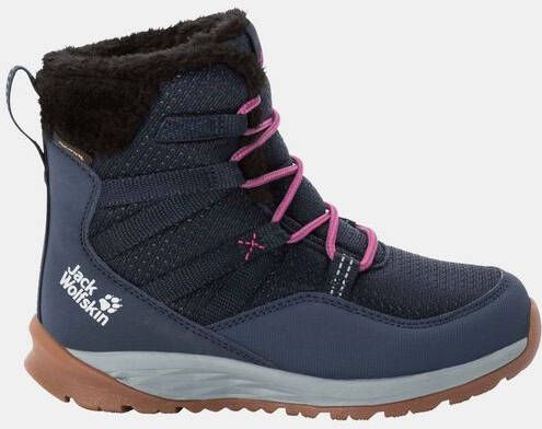 Jack Wolfskin Polar Wolf Texapore High Schoen Junior Donkerblauw/Middengrijs