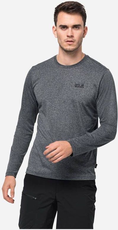 Jack Wolfskin Sky Thermal LS Top Grijs