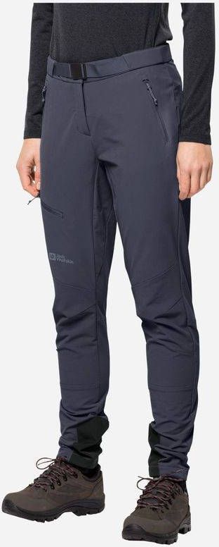 Jack Wolfskin Ziegspitz Dames Broek Grijs