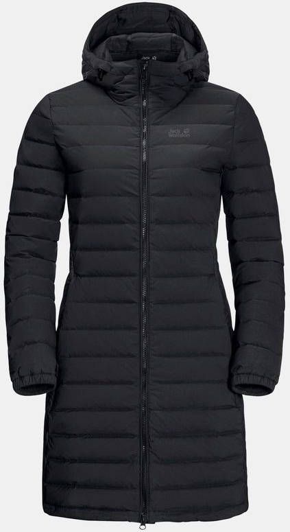 Jack Wolfskin Glowing Mountain Donsjas Dames Zwart