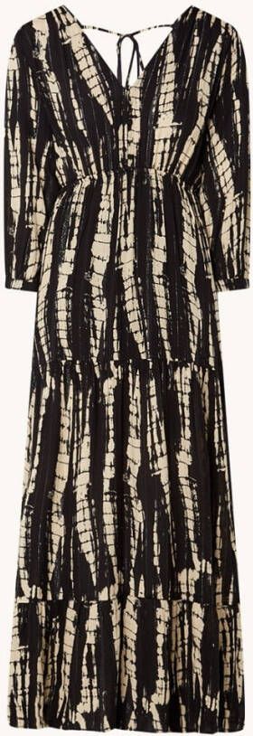 BA&SH Kezia maxi tuniekjurk met rugdecolleté