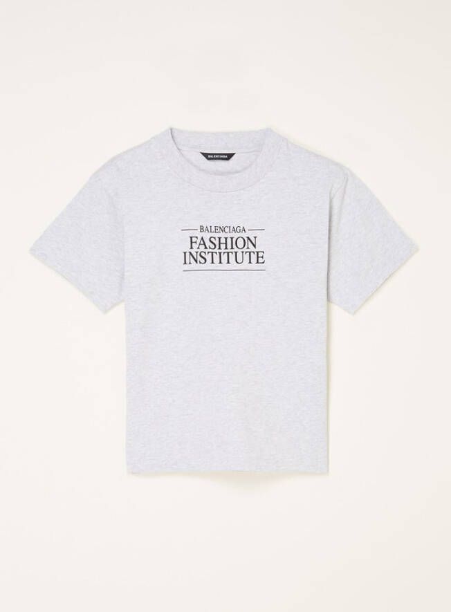 Balenciaga T shirt met logo en backprint