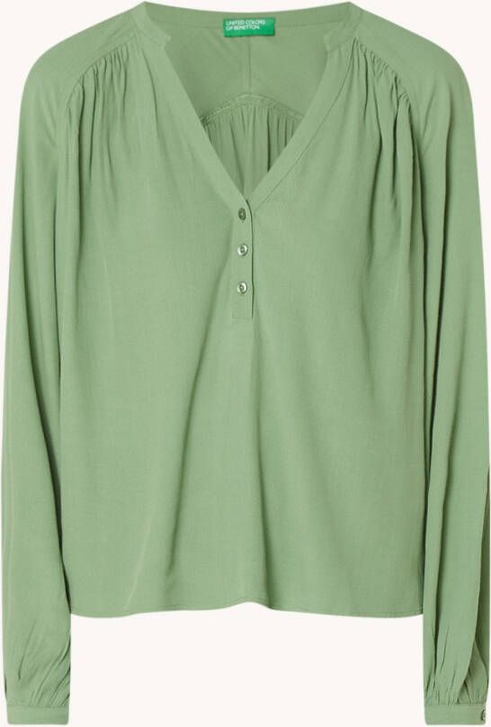 Benetton Tuniek met plooidetail