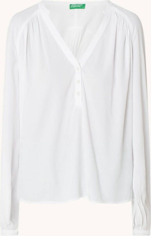 Benetton Tuniek met plooidetail