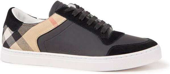 Burberry men's schoenen leather trainers sneakers