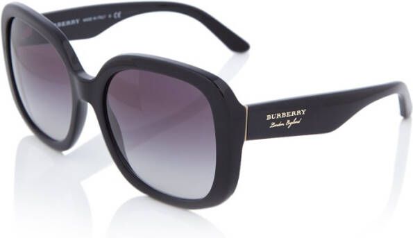 Burberry Zonnebril Londen Engeland 4259 , Zwart, Dames
