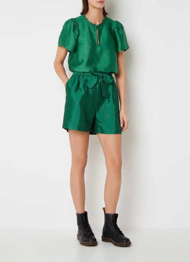 by-bar by bar Eva tuniek met keyhole en glanzende finish