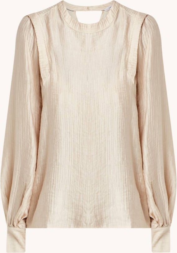 Co'Couture Tuniek met ronde hals en ballonmouw