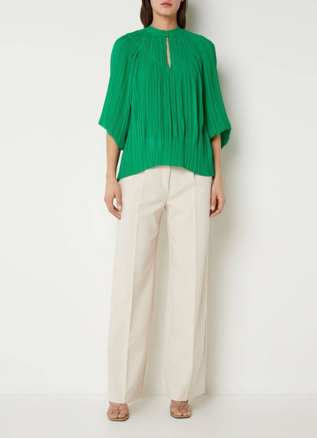 Dante 6 Elmira tuniek met ballonmouw en plooien