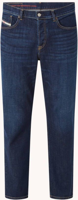 Diesel 2005 D Fining tapered jeans met donkere wassing