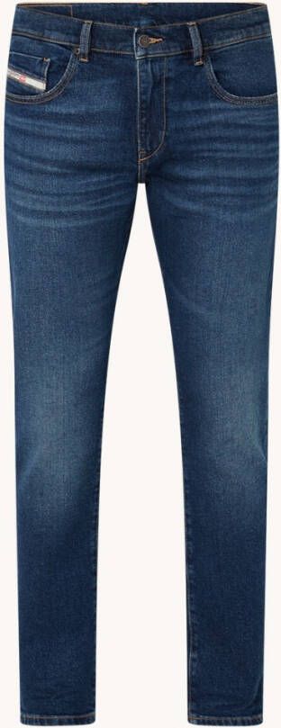 Diesel 2019 D Strukt slim fit jeans met donkere wassing en stretch