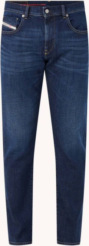 Diesel 2019 D Strukt slim fit jeans met donkere wassing