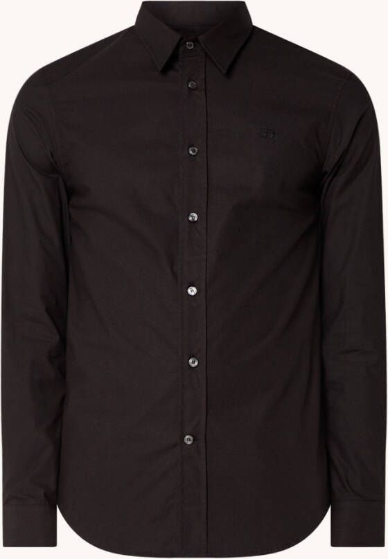 Diesel S Ben regular fit overhemd met borduring