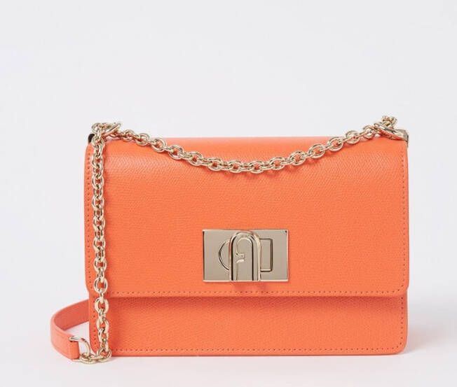 Furla Schoudertassen Oranje Dames