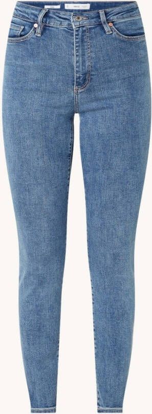 Mango Anne high waist slim fit jeans met medium wassing en stretch