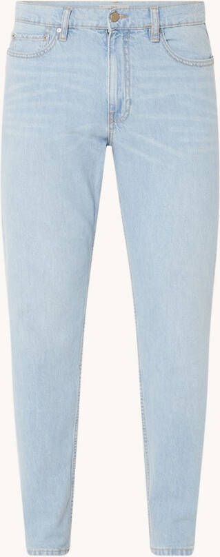 mango man Bob straight fit jeans met lichte wassing