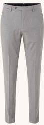 Mango Brasilia slim fit pantalon met steekzakken en persplooi