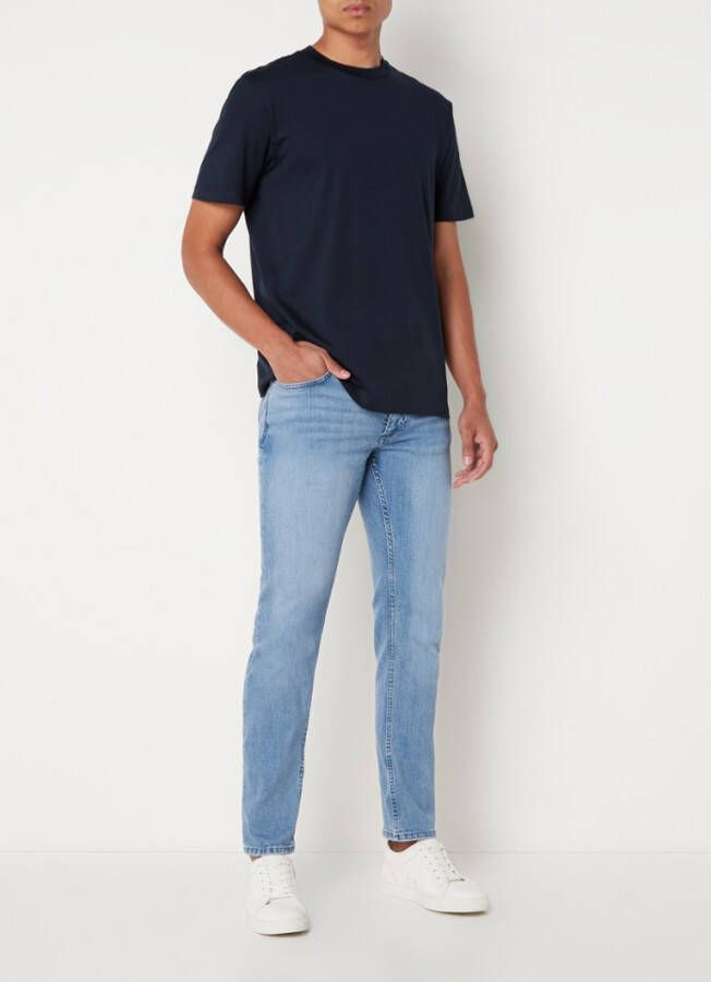 Mango Jan slim fit jeans met lichte wassing