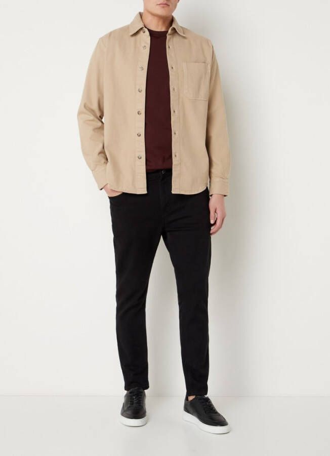 Mango Jazz overshirt van katoen met borstzak