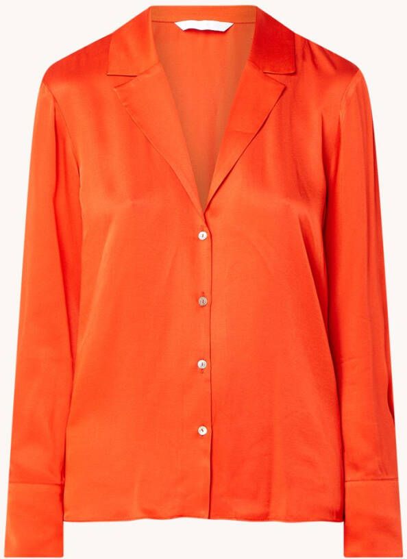 Mango Soepelvallende blouse met revers