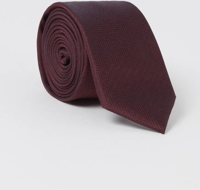 Mango Corbata stropdas met jacquard dessin