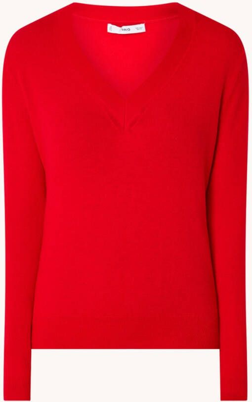 Mango Maudy fijngebreide pullover van wol
