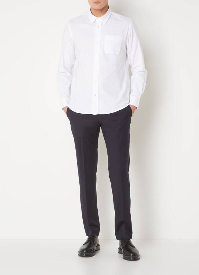 mango man Oxford katoenen regular fit overhemd