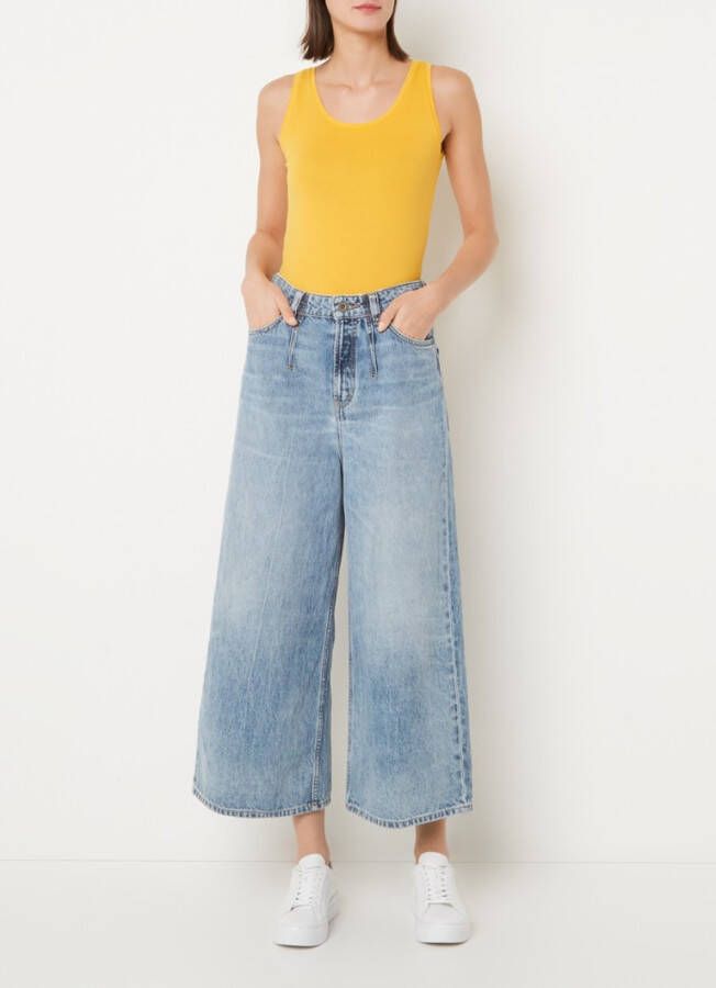 Marc O'Polo Mouwloze top met ronde hals