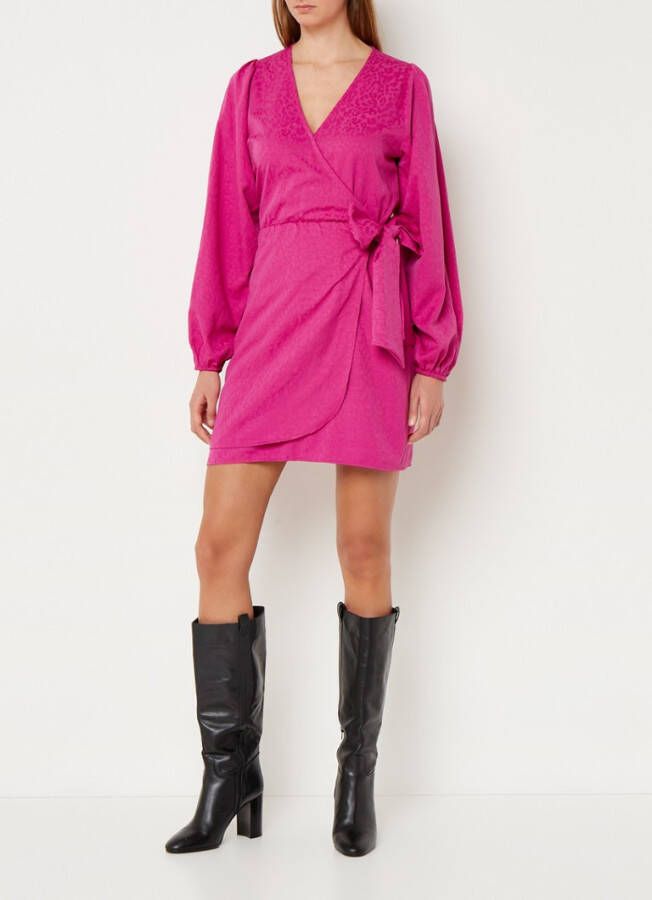 Refined Department R22119963 lotte ladies woven flowy wrap dress.