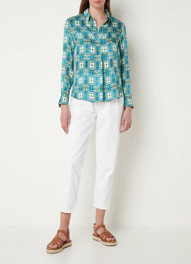 River Woods Tuniek met grafische print