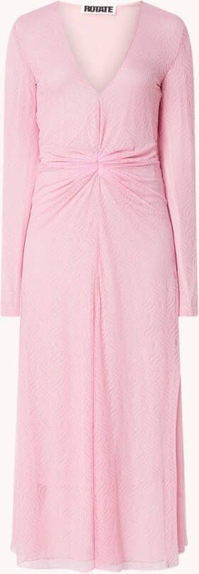 Rotate Birger Christensen Maxi kleedjes Roze Dames