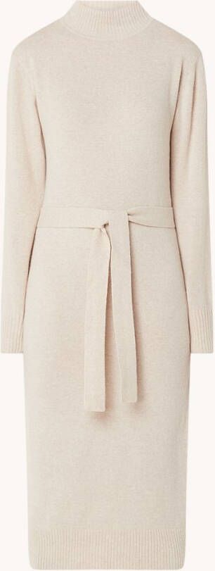 Simple Mary midi fijngebreide trui jurk in wolblend