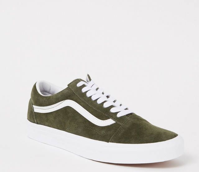 Vans Old Skool sneaker met suè, de details