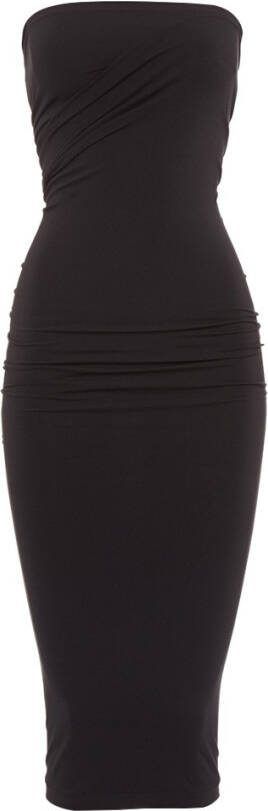 Wolford Fatal strapless midi jurk met stretch