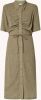 Dante 6 Nara midi blousejurk in lyocellblend met schoudervulling online kopen
