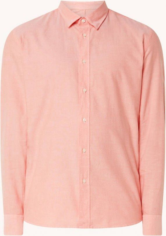 Mango Alamos regular fit overhemd met stretch