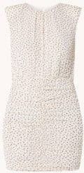 Mango Doty mini jurk met stippenprint en rugdecolleté