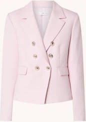 Mango Oli double breasted blazer met klepzakken