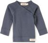 MarMar Copenhagen Babykleding Tut Wrap Long Sleeve Modal New Born Donkerblauw online kopen