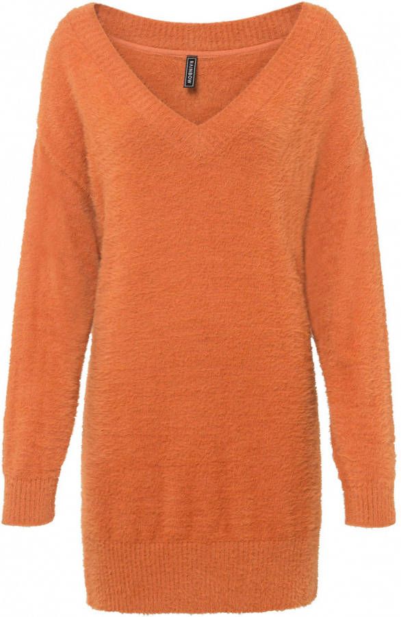 bonprix Gebreide oversized trui met zacht verengaren